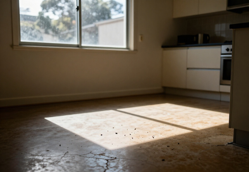 Bed bugs in a Picnic Point apartment before control service